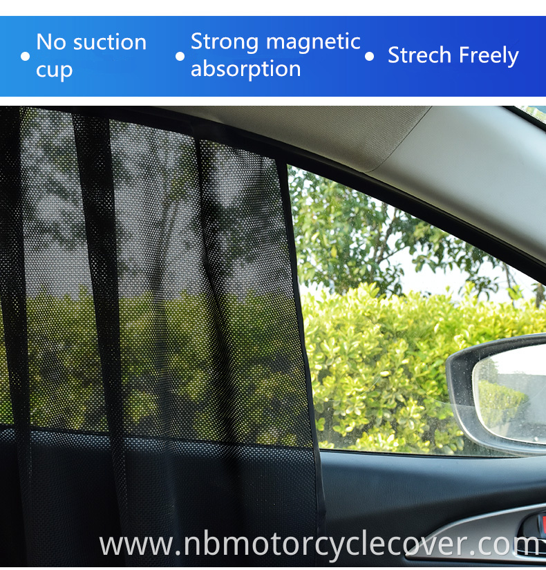 Heat UV block reflective 4 pieces portable static best hight quality sunshade car